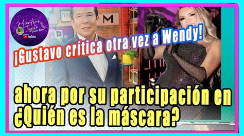 Gustavo Adolfo Infante Critica Participaci N De Wendy Guevara En