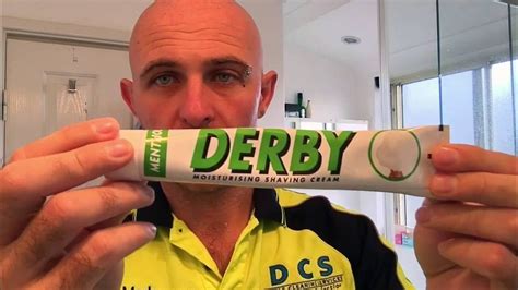 Derby Menthol Shaving Cream Review Face Shave Youtube