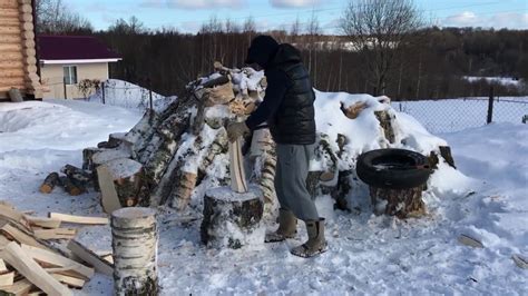 Топор-колун Fiskars x27 и колун Matrix. - YouTube
