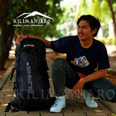 Jual Carrier Tas Gunung Consina Alpine 55 L Shopee Indonesia