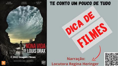 A Nona Vida De Louis Drax Dica Filme Cinema Pipoca Louis Suspense