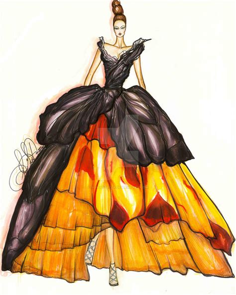 Christian Dior fashion illustration by SoniaStella on DeviantArt