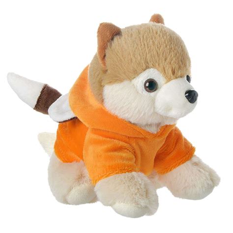Игрушка ABTOYS Модные питомцы Собачка в оранжевом костюме Лисички ...