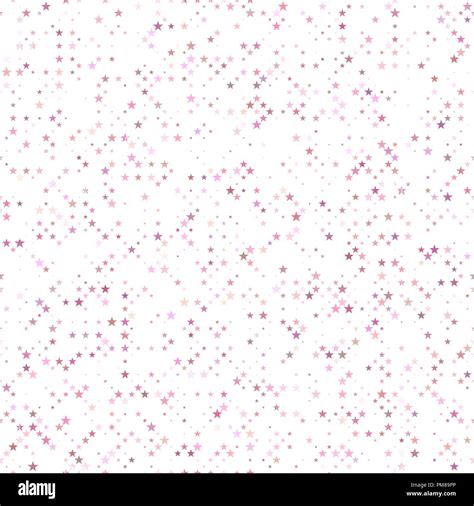 Pink Seamless Star Pattern Background Vector Design Stock Vector