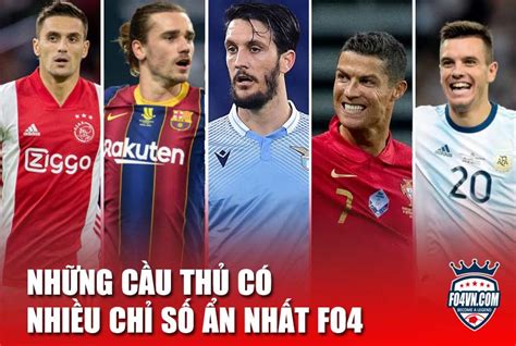 Top 05 Những Cầu Thủ Nhiều Chỉ Số Ẩn Nhất FO4 Hiện Nay