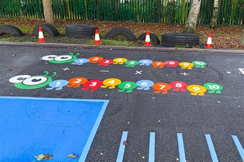 Number Playground Markings | Fun & Active Playgrounds | Hampshire