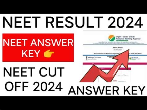 Neet Answer Key Nta Neet Expected Cut Off Neet Official