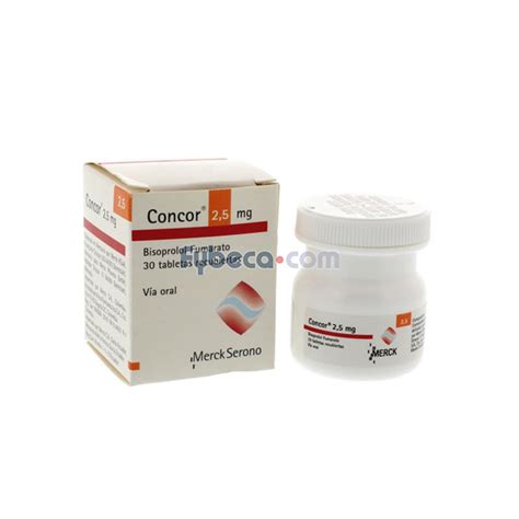 Concor 2 5 Mg Blíster Unidad Fybeca