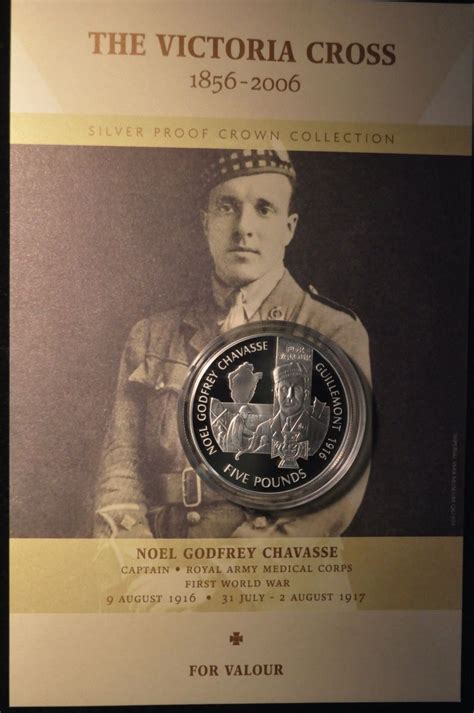 Pounds Elizabeth Ii Victoria Cross Noel Godfrey Chavasse