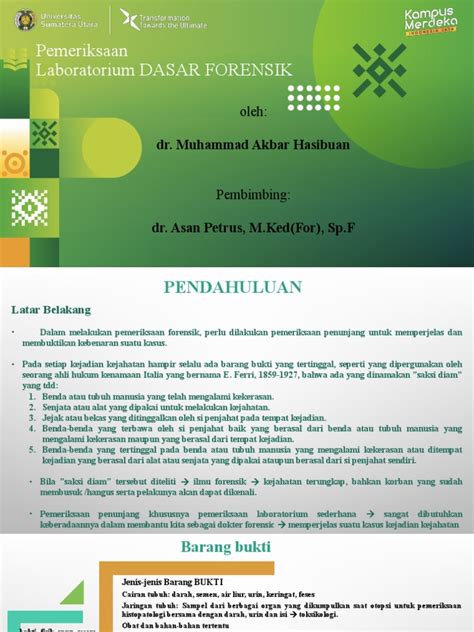 Pemeriksaan Lab Sederhana Forensik Pdf