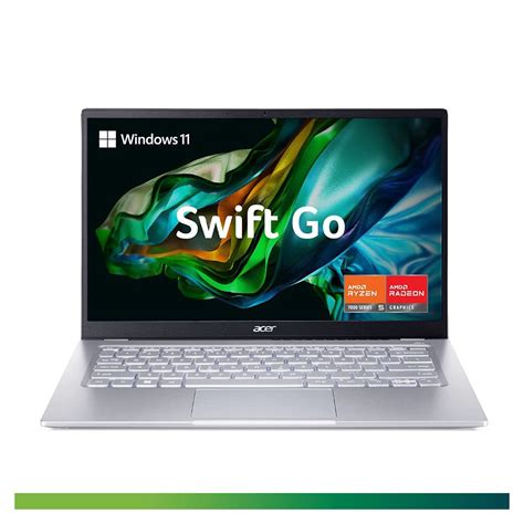 Acer Swift Go 14 Sfg14 41 Ryzen 5 7530u 2023 Price In India Full