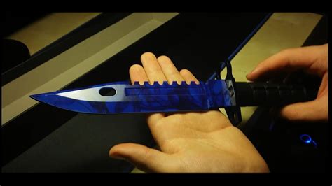 M Bayonet Sapphire Doppler In Real Life Elemental Knives Youtube