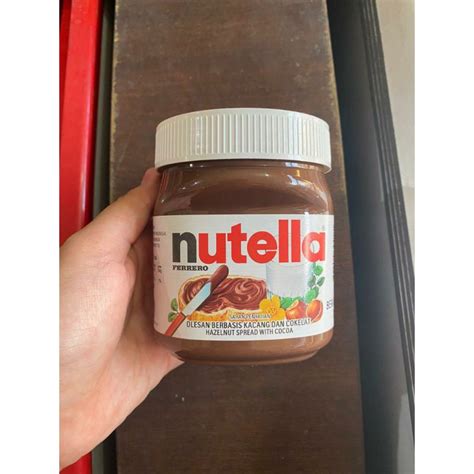 Jual NUTELLA SELAI KACANG COKLAT 350gr Shopee Indonesia