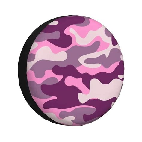 Orange Black Camo Military Camouflage Spare Wheel Cover For Hummer 4wd Rv Custom Tire Protector