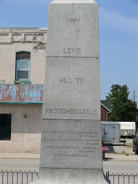 Ontario War Memorials: Watford