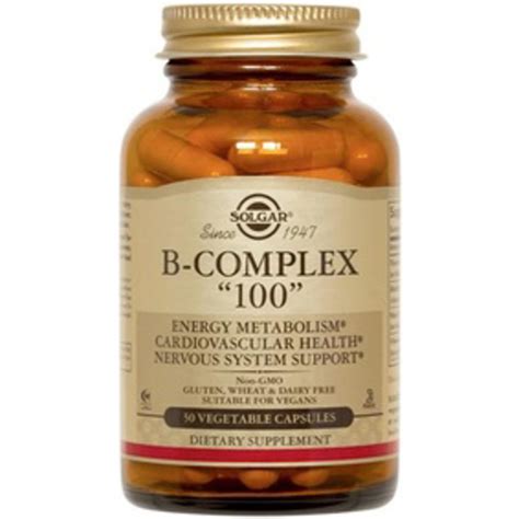 Lee Solgar B Complex 100 100 Vegetable Capsules