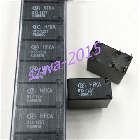 Pcs New Hongfa Hfka Zst Vdc Power Relay Pins Ebay