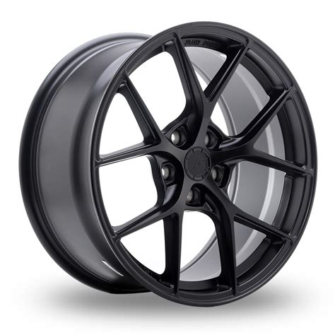 Japan Racing SL01 8x18 Matt Black 18 Alloy Wheels Wheelbase