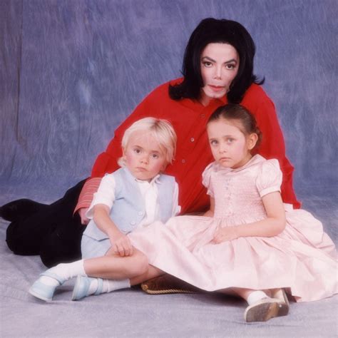 Michael Jackson And His Kids