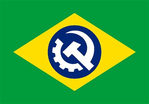 Communist Brazil Flag Brasil Comunista Bandeira Bandeira Do Brasil Logotipo Automotivo