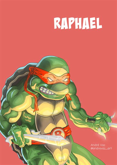 Raphael from TMNT by Andre-VAZ on DeviantArt