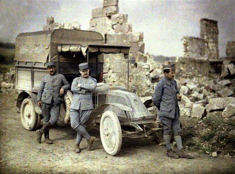 Fernand Cuvilles Autochrome Photos Show World War I In Color