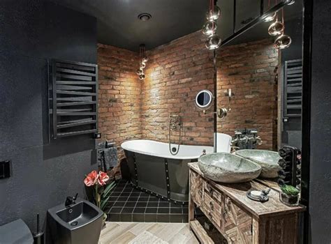 Wie Richte Ich Mein Badezimmer Im Industrial Style Ein Tipps Und Ideen