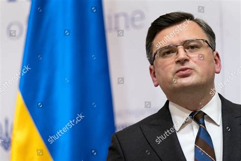 Ukrainian Foreign Minister Dmytro Kuleba Speaks Editorial Stock Photo ...