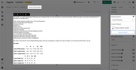Shopify Product Description How To Create One With Pagefly