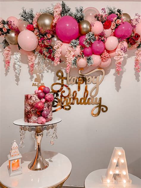 Ideas Para Decorar Fiesta De Cumpleaños Elegante Para Mujeres