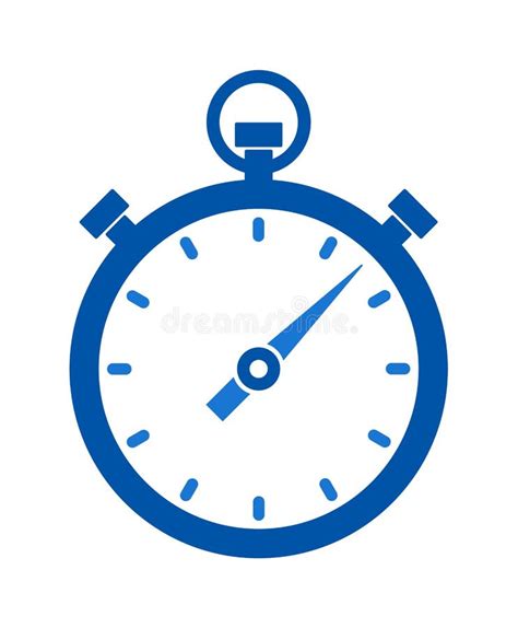 Stopwatch Timer Clock Icon Stock Vector Illustration Of Improve