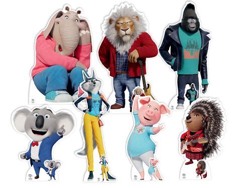 Johnny The Gorilla From Sing 2 Official Cardboard Cutout Standee