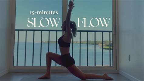 15 Minute Yoga Slow Flow Warm Up Your Body For The Day YouTube