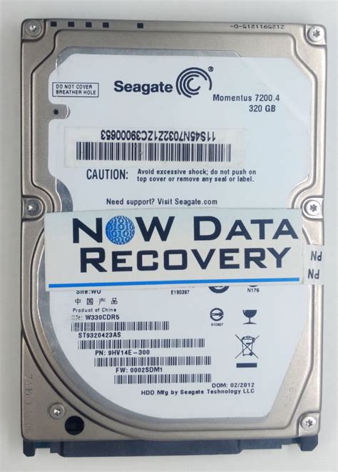 Seagate Laptop Hard Disk Recovery