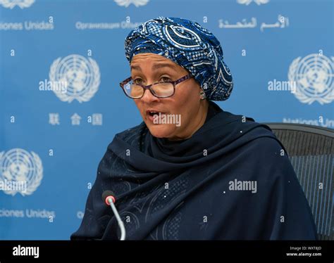 New York Ny September 17 2019 Deputy Secretary General Amina