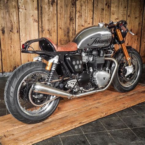 Moto Triumph Thruxton 900 Estilo Café Racer Reviewmotors co