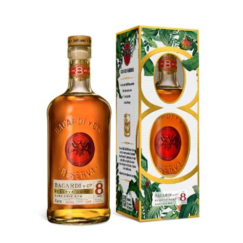 Rhum réserva ocho BACARDI la bouteille de 70cL à Prix Carrefour