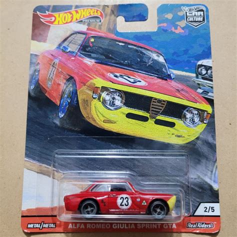 Jual Hot Wheels Premium Alfa Romeo Giulia Sprint Gta Car Culture