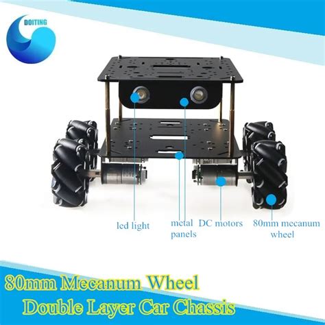 Mecanum Wheel Chassis Car Chassis Kit Mecanum Robot Rc Cars