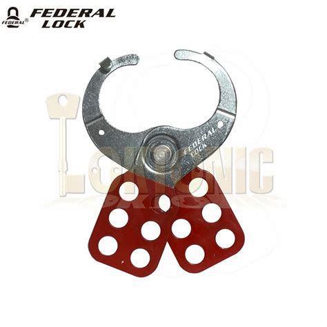 Federal Large 38mm Isolation Lock Out Hasp Electrician Safety Isolation