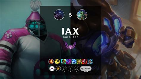 Jax Top Vs Amumu KR Master Patch 12 17 YouTube