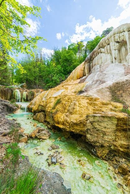 Premium Photo Geothermal Pool And Hot Spring In Tuscany Italy Bagni San Filippo Natural