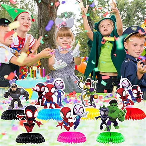 Susupta Spidey And His Amazing Friends Birthday Party Supplies 7Pcs