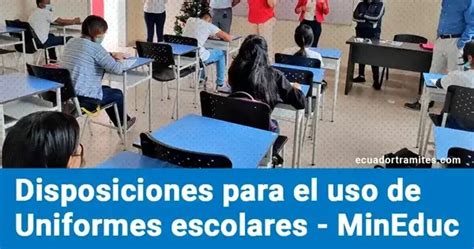 Uniformes Escolares en Ecuador Ministerio de Educación 2024 ecu11