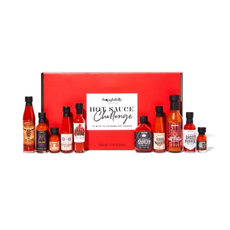 Hot Sauce Challenge T Set Of 10 Thoughtfully