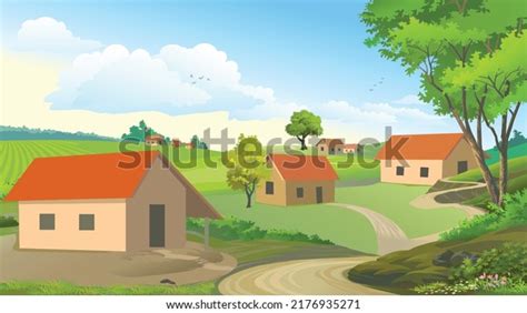 7,129 Village Lifestyle Stock Vectors, Images & Vector Art | Shutterstock