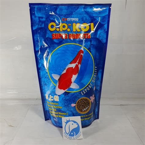 Jual Cp Pakan Ikan Hias Koi Fish Food Floating Type Mm Mm Super