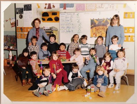 Photo de classe Maternelle 1981 1982 de 1981 école Primaire Copains