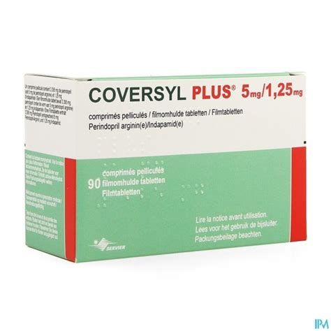 Coversyl Plus Mg Mg Impexeco Film Tabl Pip Apotheek Thiels