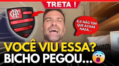 TRETA PILHADO SE ENFURECE E MANDA A REAL PARA TITULAR DO MENGÃO